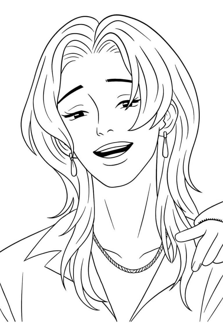Desenho de Saja Boys para imprimir