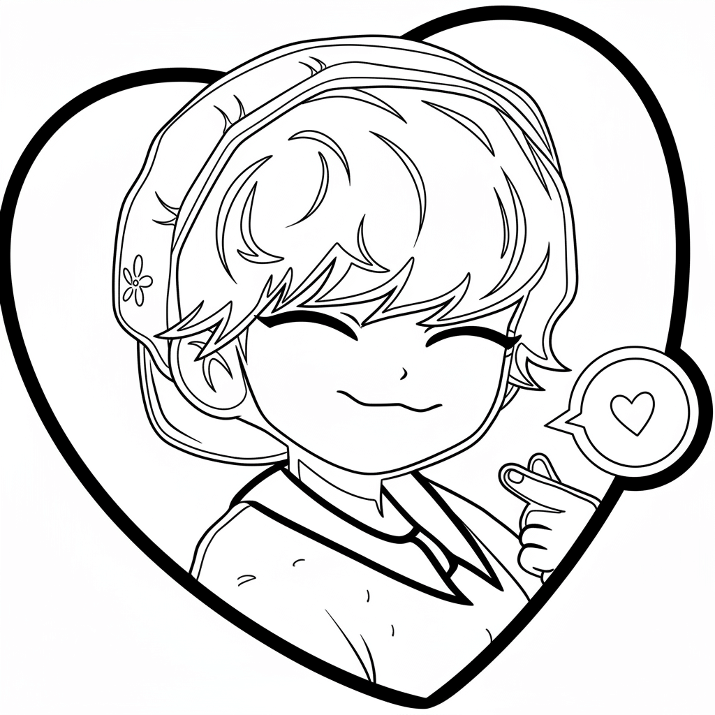 Desenho de Saja Boys para imprimir