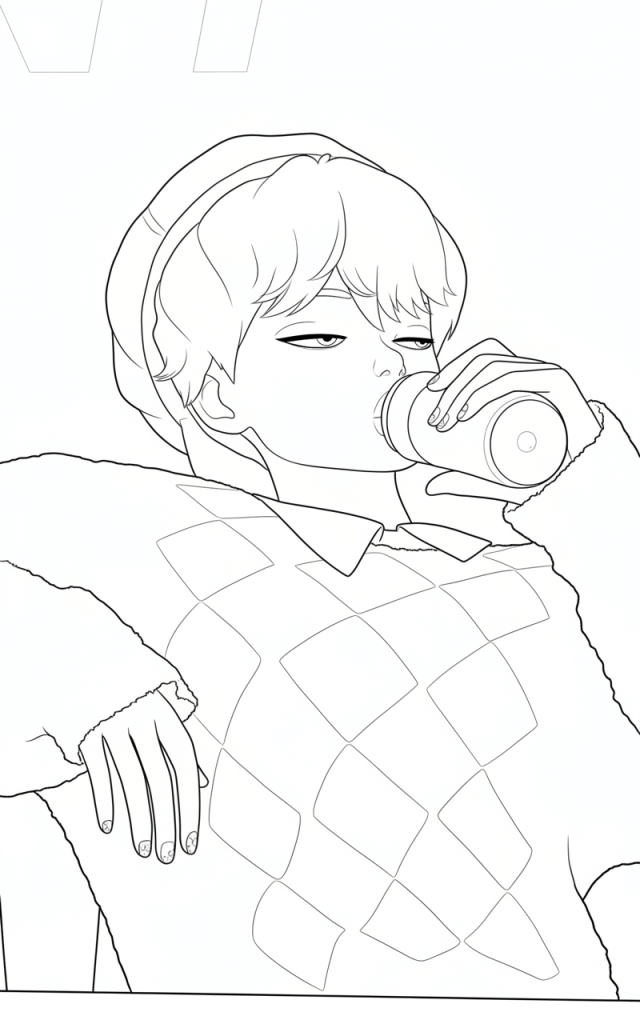 Desenho de Saja Boys para imprimir