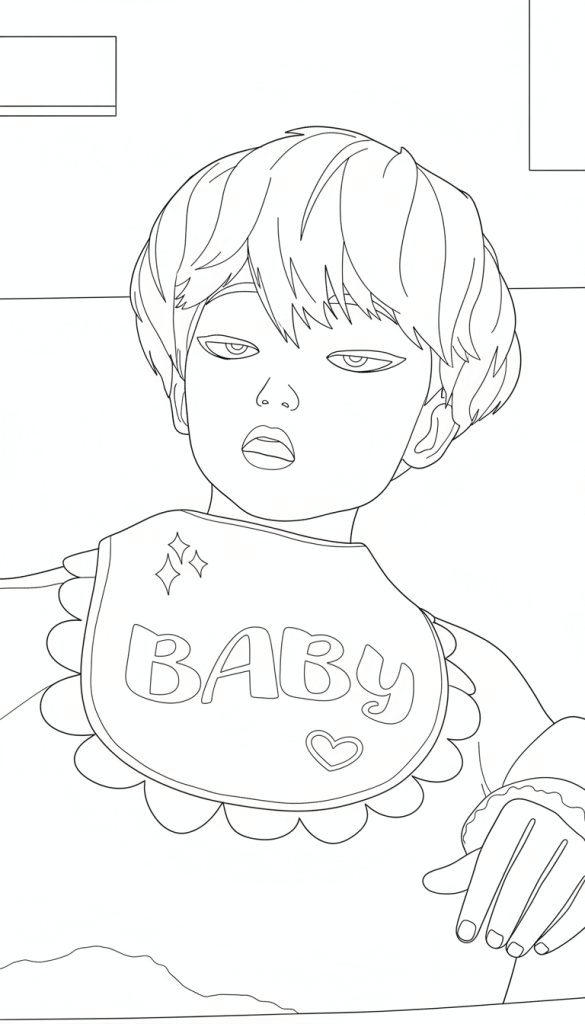 Desenho de Saja Boys para imprimir