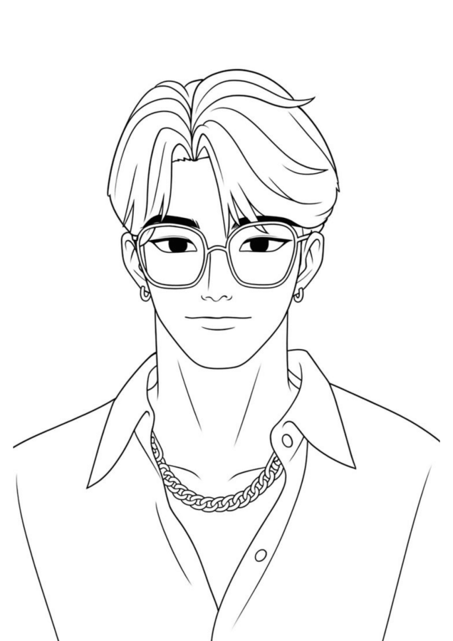 Desenho de Saja Boys para imprimir