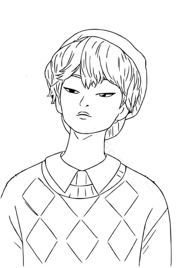Desenho de Saja Boys para imprimir