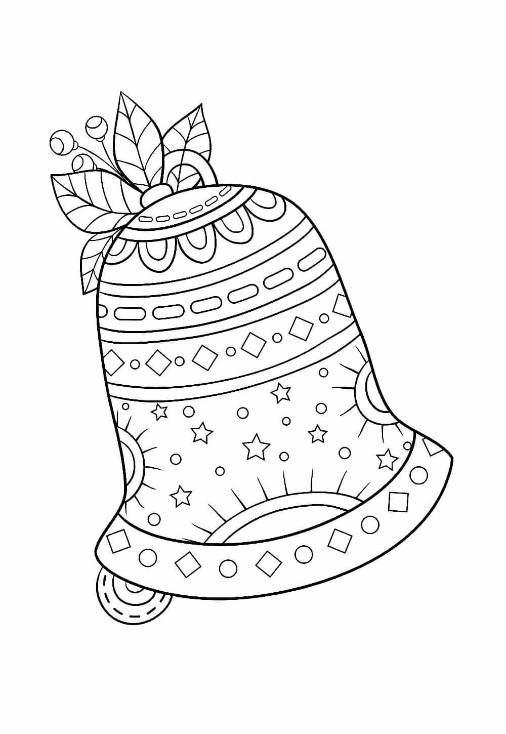 Desenho de Natal para imprimir