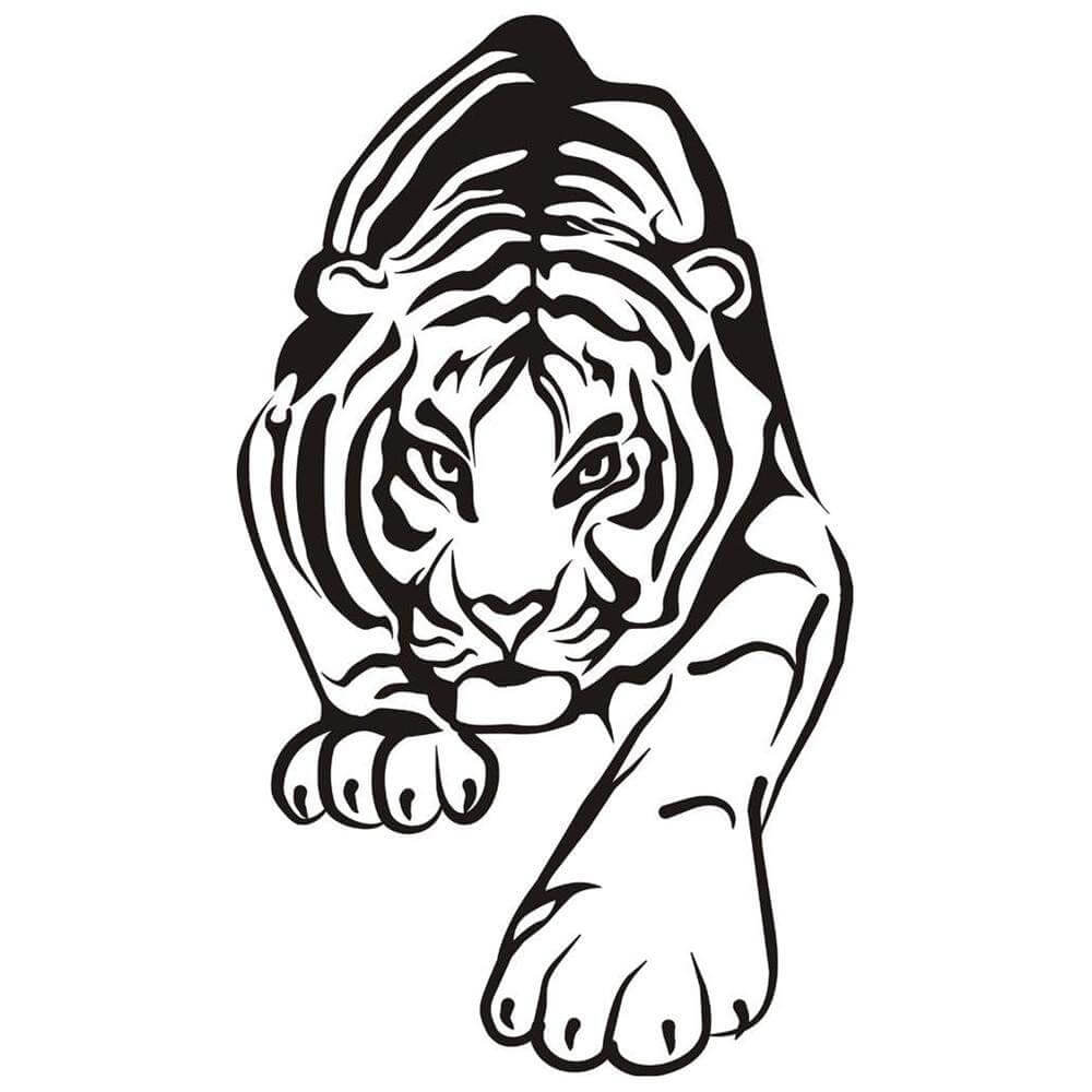 Desenho de Tigre para imprimir
