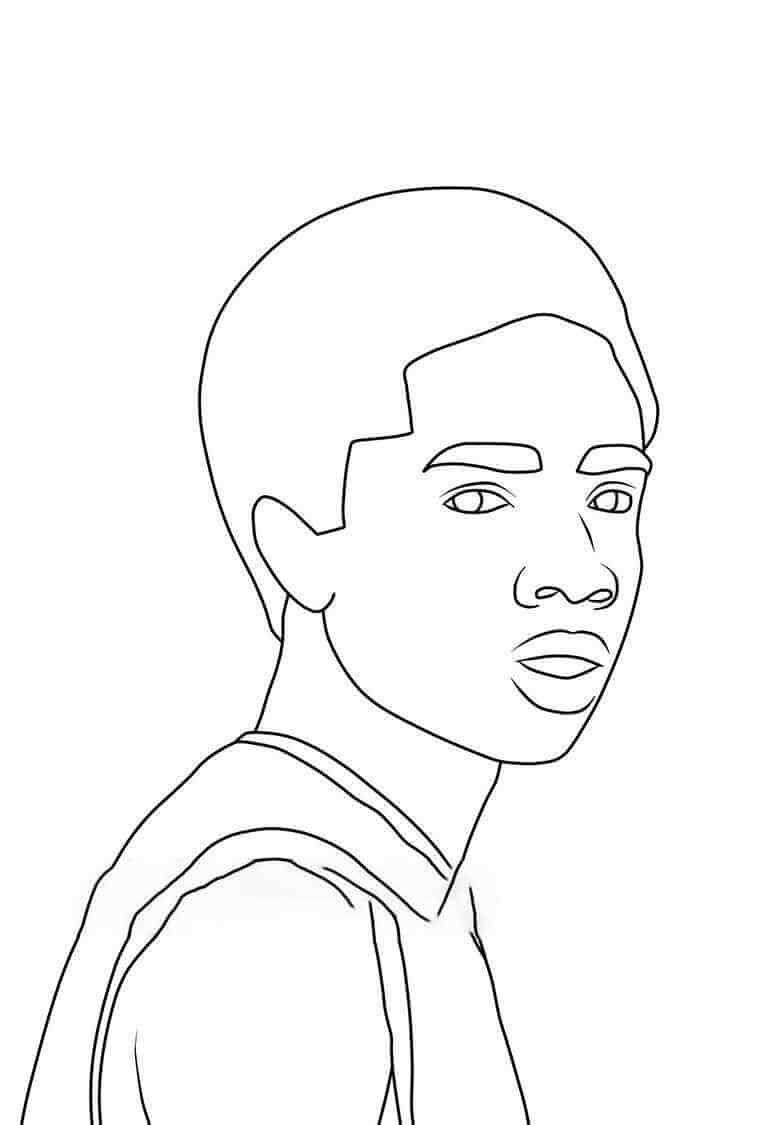 Desenho de Stranger Things para imprimir
