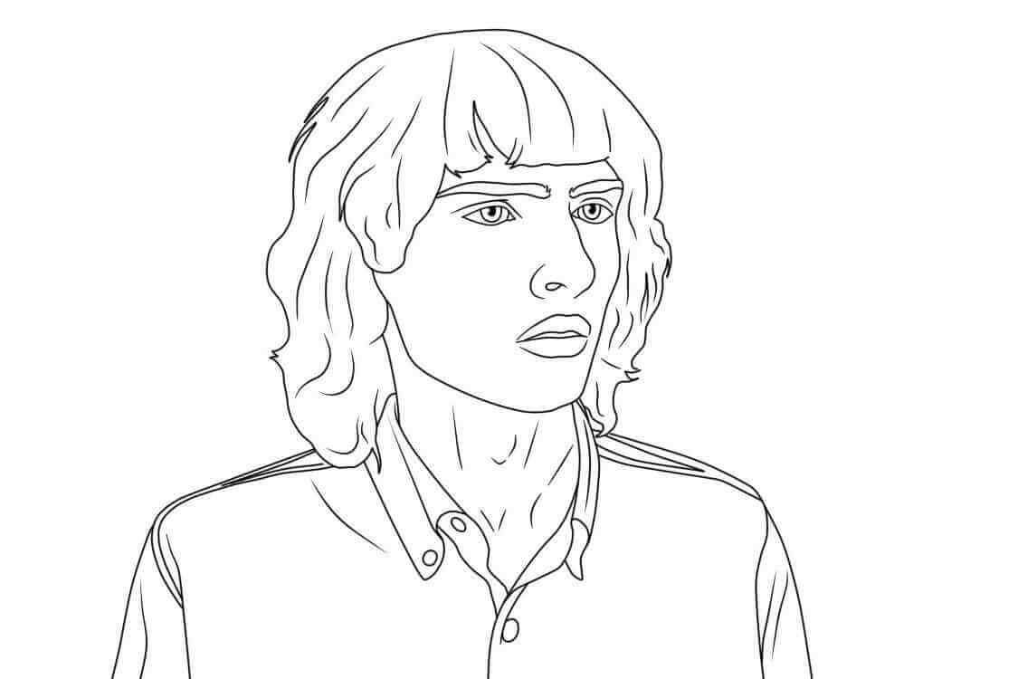 Desenho de Stranger Things para imprimir