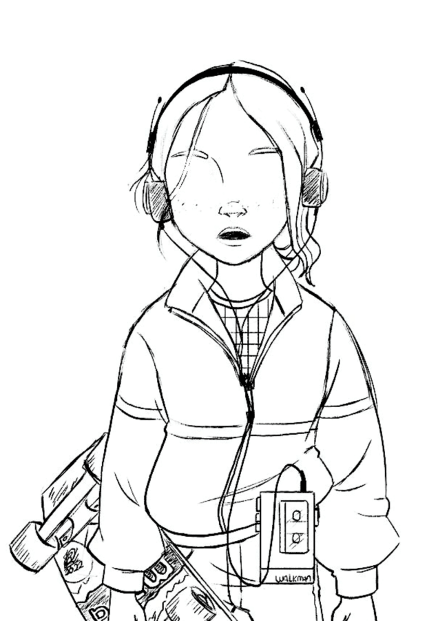 Desenho de Stranger Things para imprimir