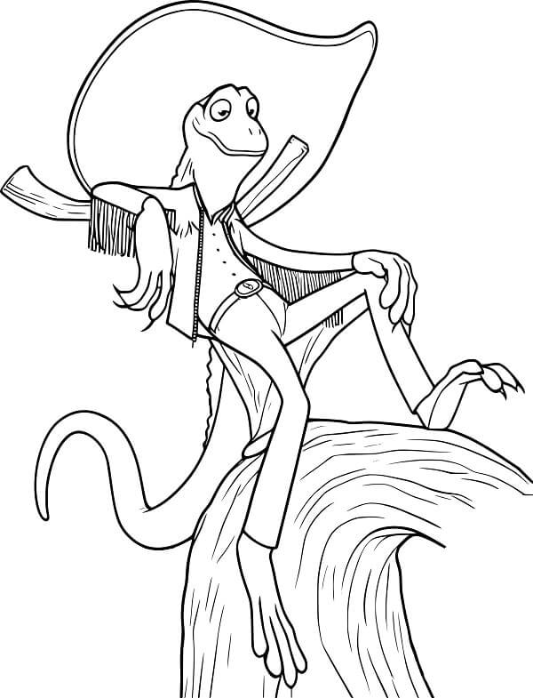 Desenho de Zootopia para imprimir