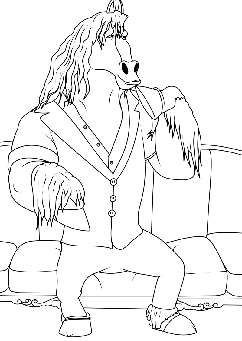 Desenho de Zootopia para imprimir