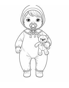 Desenho de Bebê para imprimir