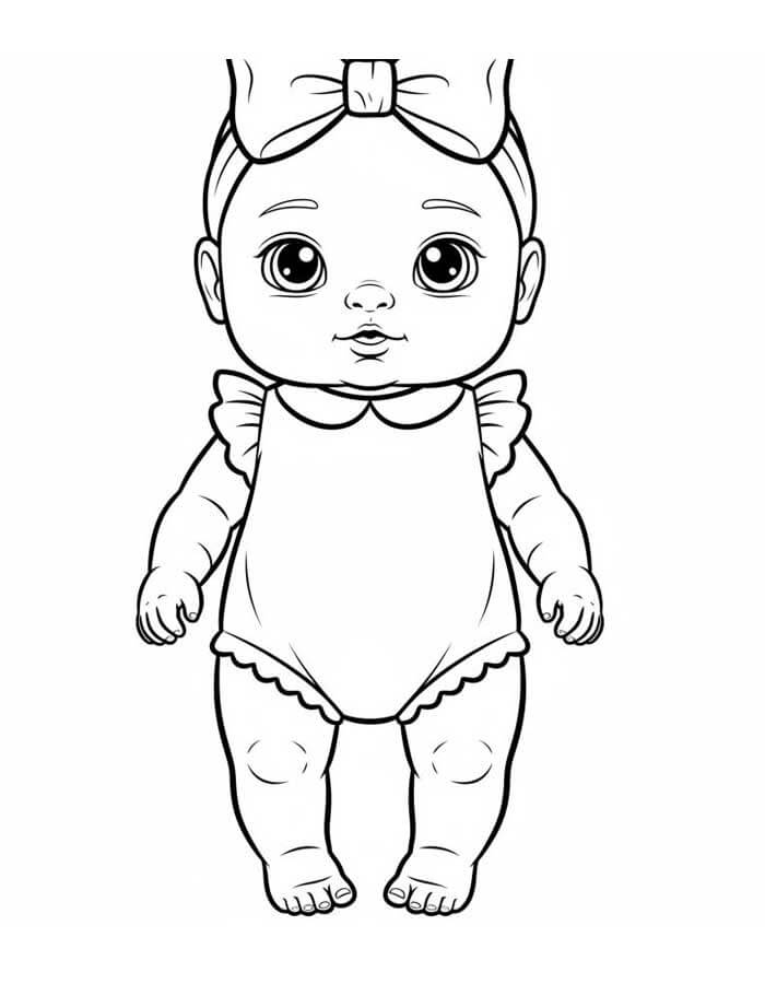 Desenho de Bebê para imprimir