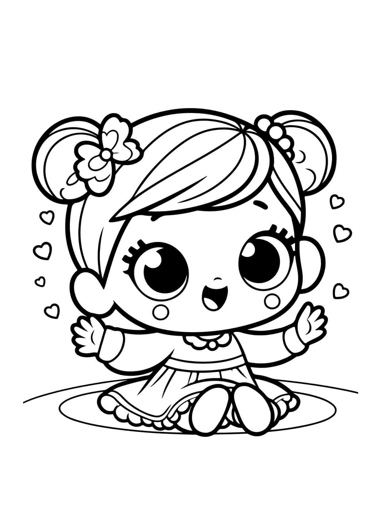 Desenho de Bebê para imprimir
