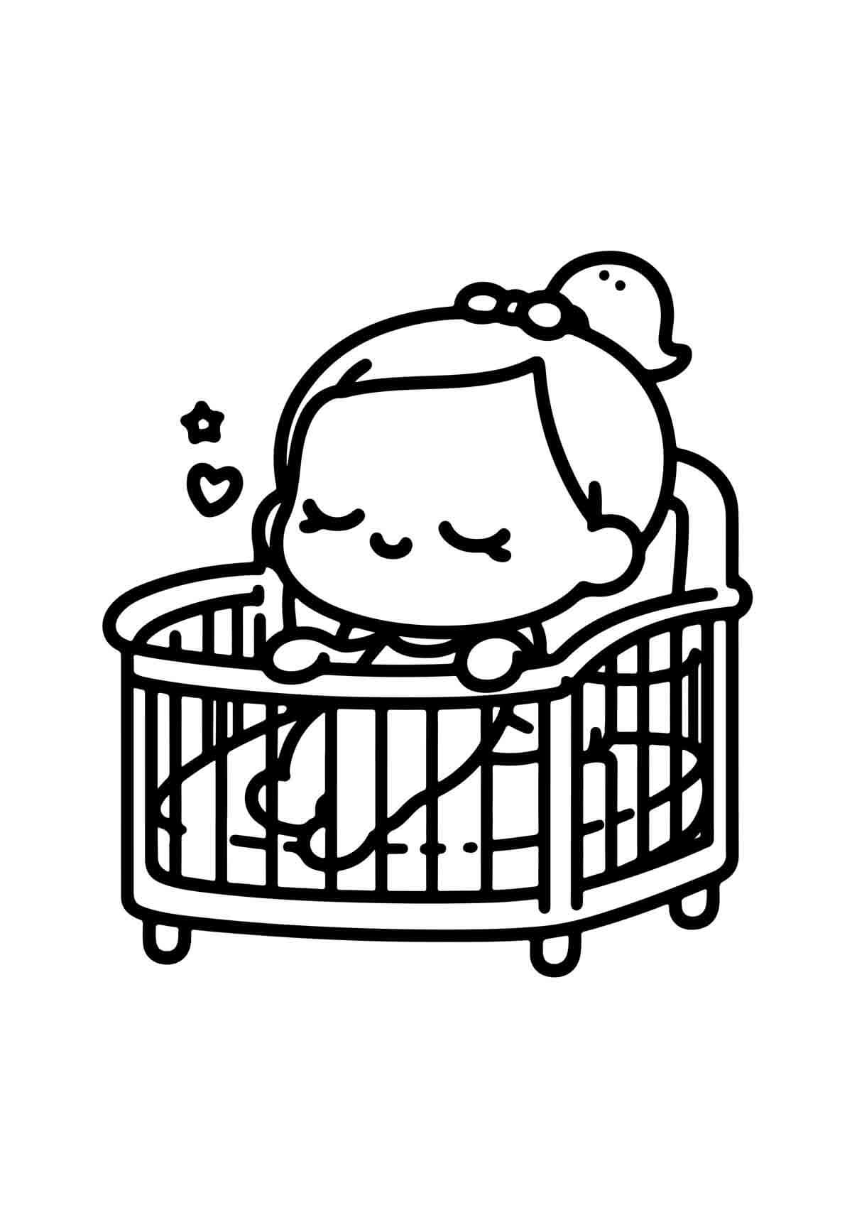 Desenho de Bebê para imprimir