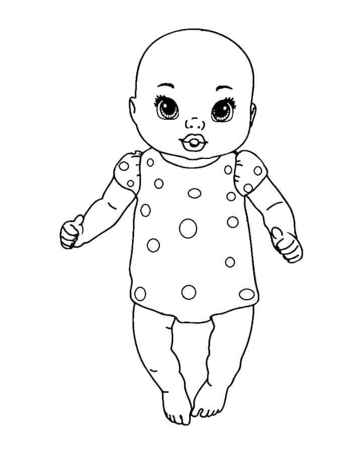 Desenho de Bebê para imprimir