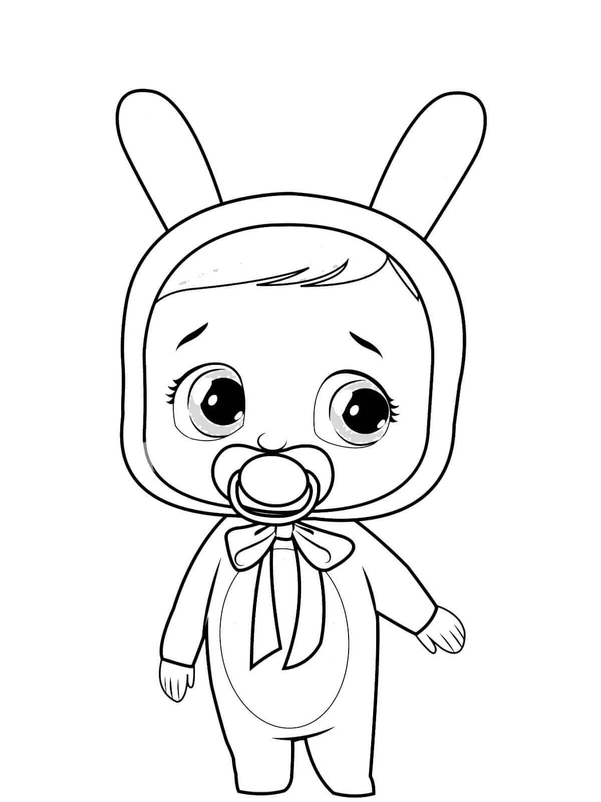 Desenho de Bebê para imprimir