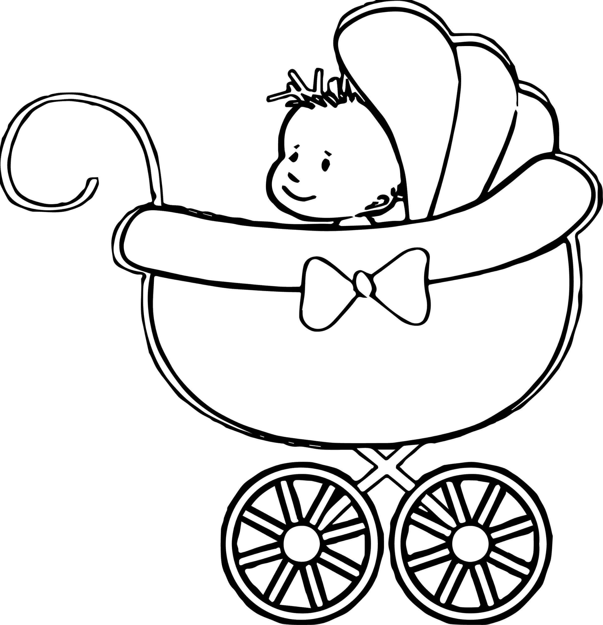 Desenho de Bebê para imprimir