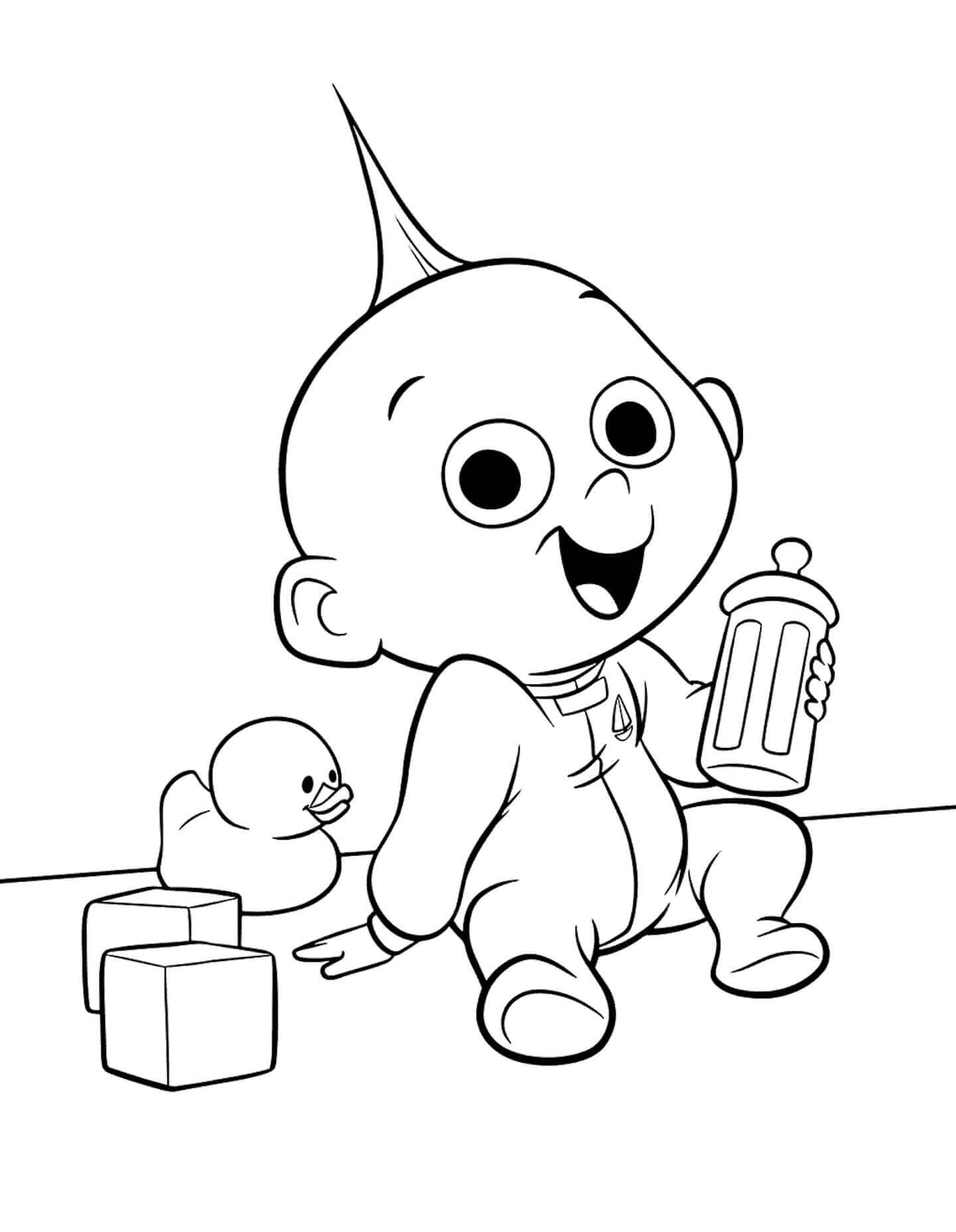 Desenho de Bebê para imprimir