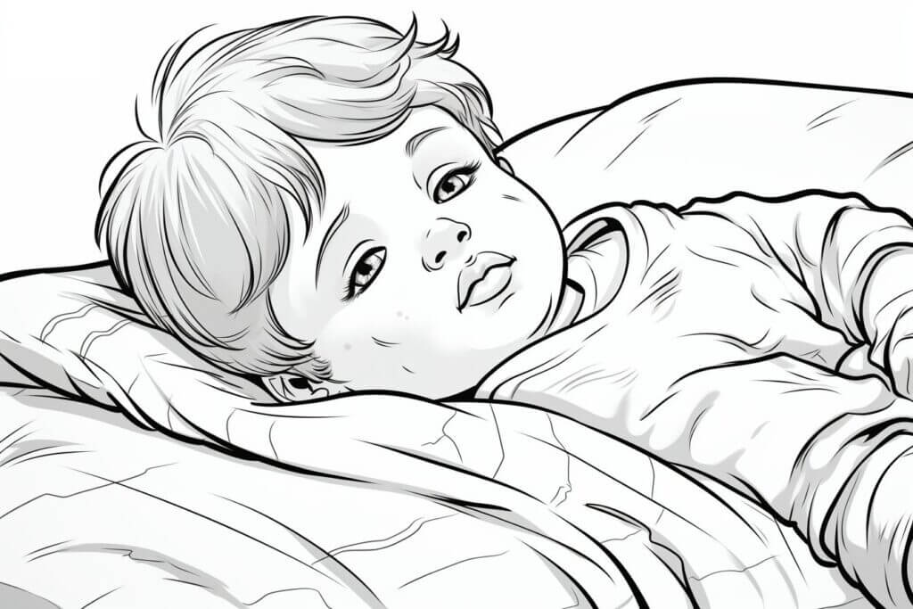 Desenho de Bebê para imprimir