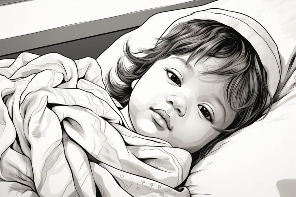 Desenho de Bebê para imprimir