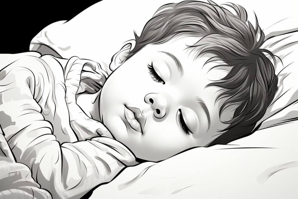 Desenho de Bebê para imprimir
