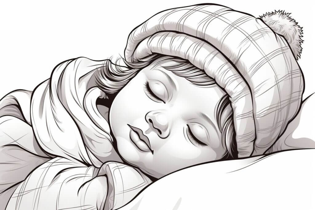 Desenho de Bebê para imprimir