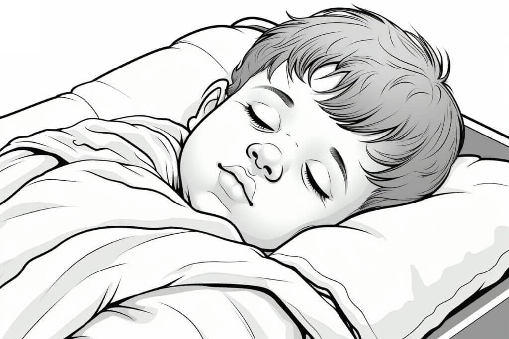 Desenho de Bebê para imprimir