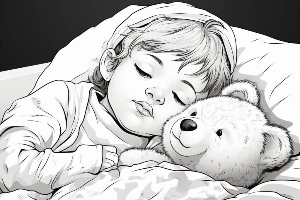 Desenho de Bebê para imprimir