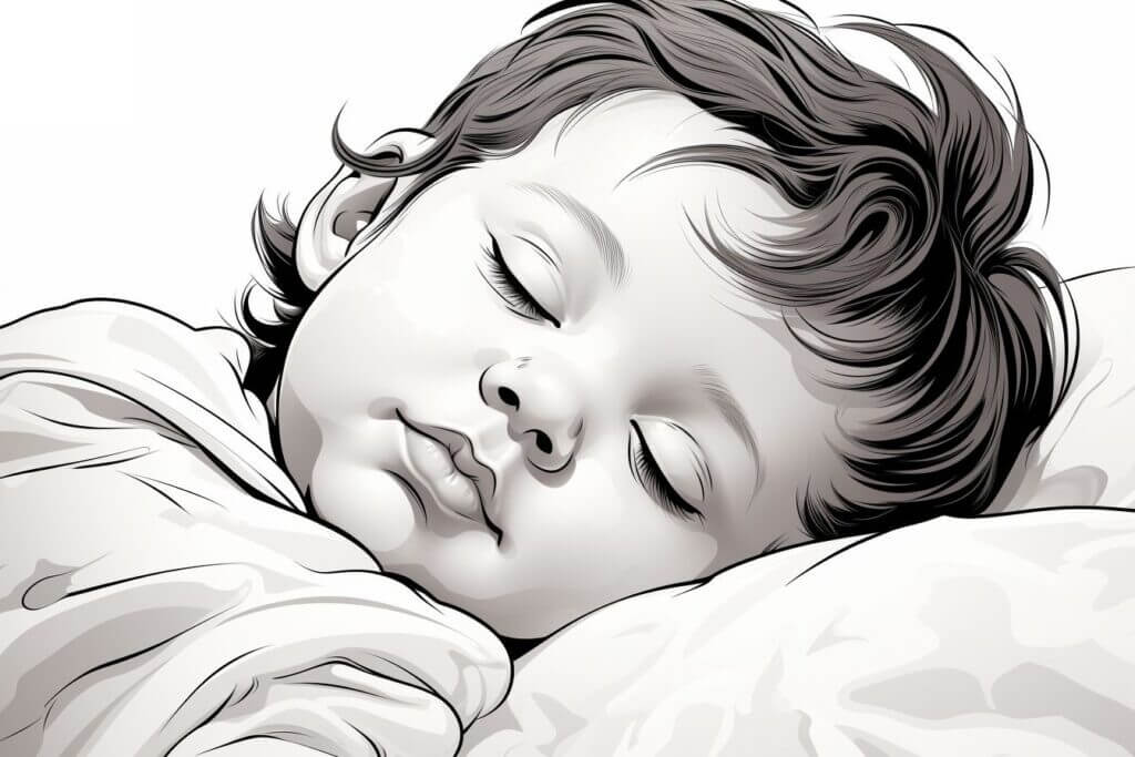Desenho de Bebê para imprimir