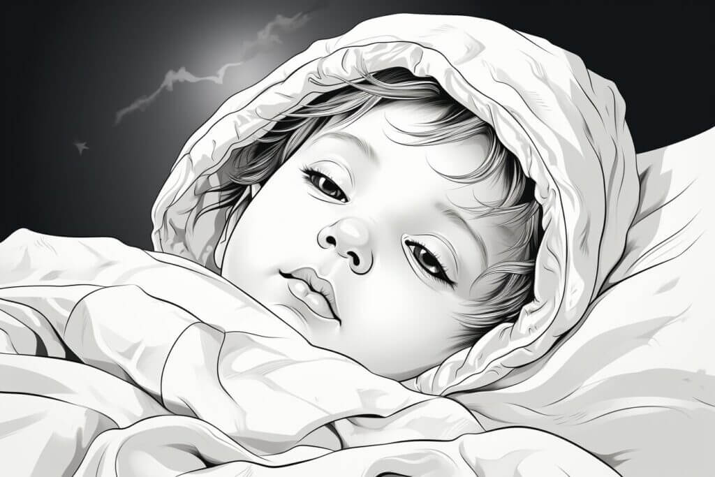 Desenho de Bebê para imprimir