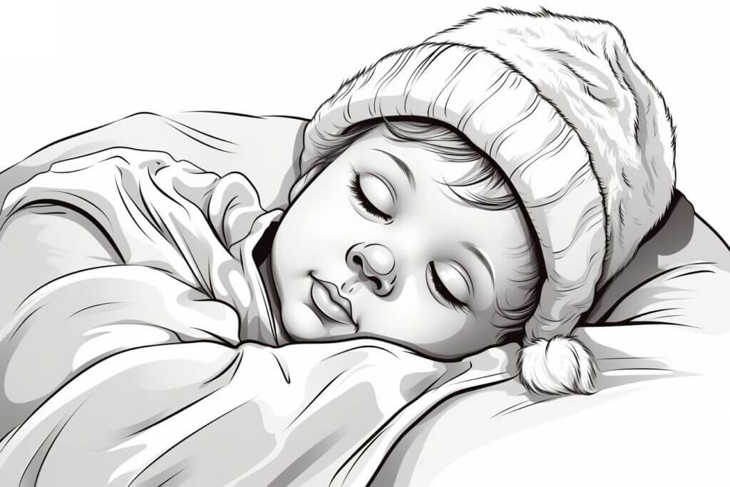 Desenho de Bebê para imprimir