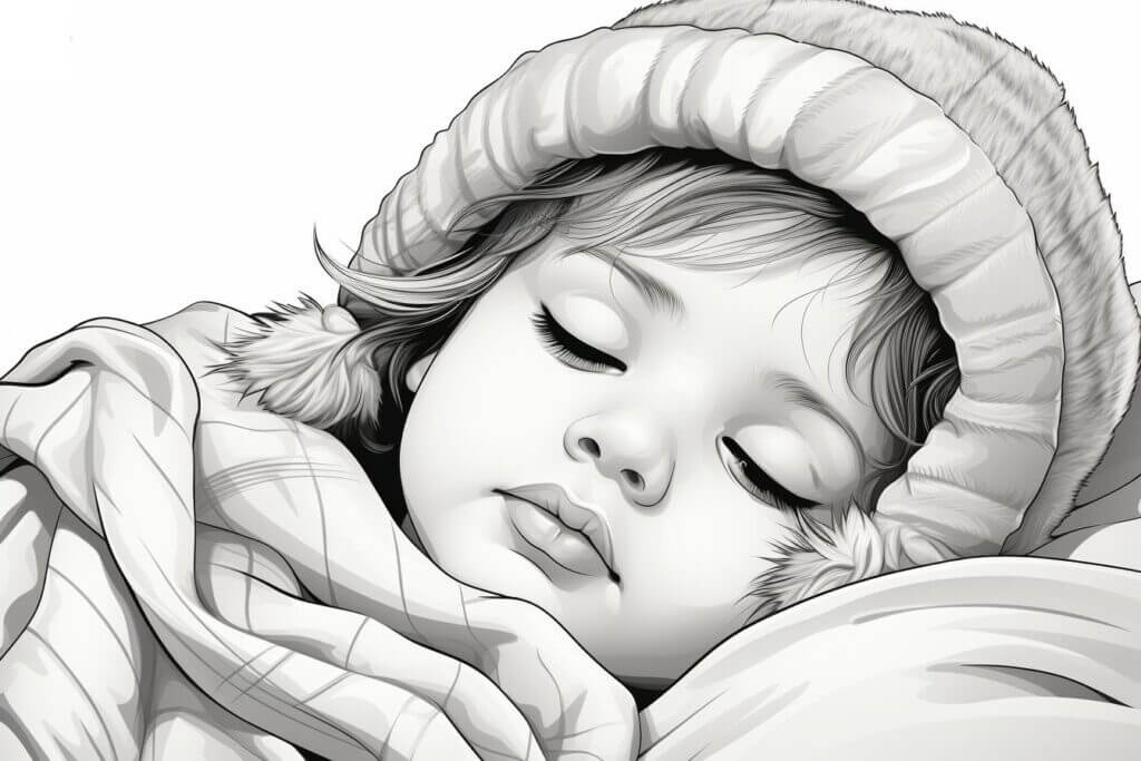 Desenho de Bebê para imprimir