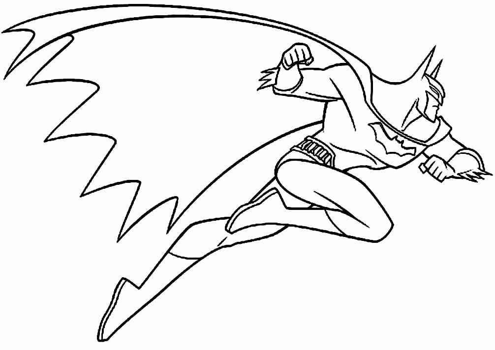 Desenho de Batman para imprimir