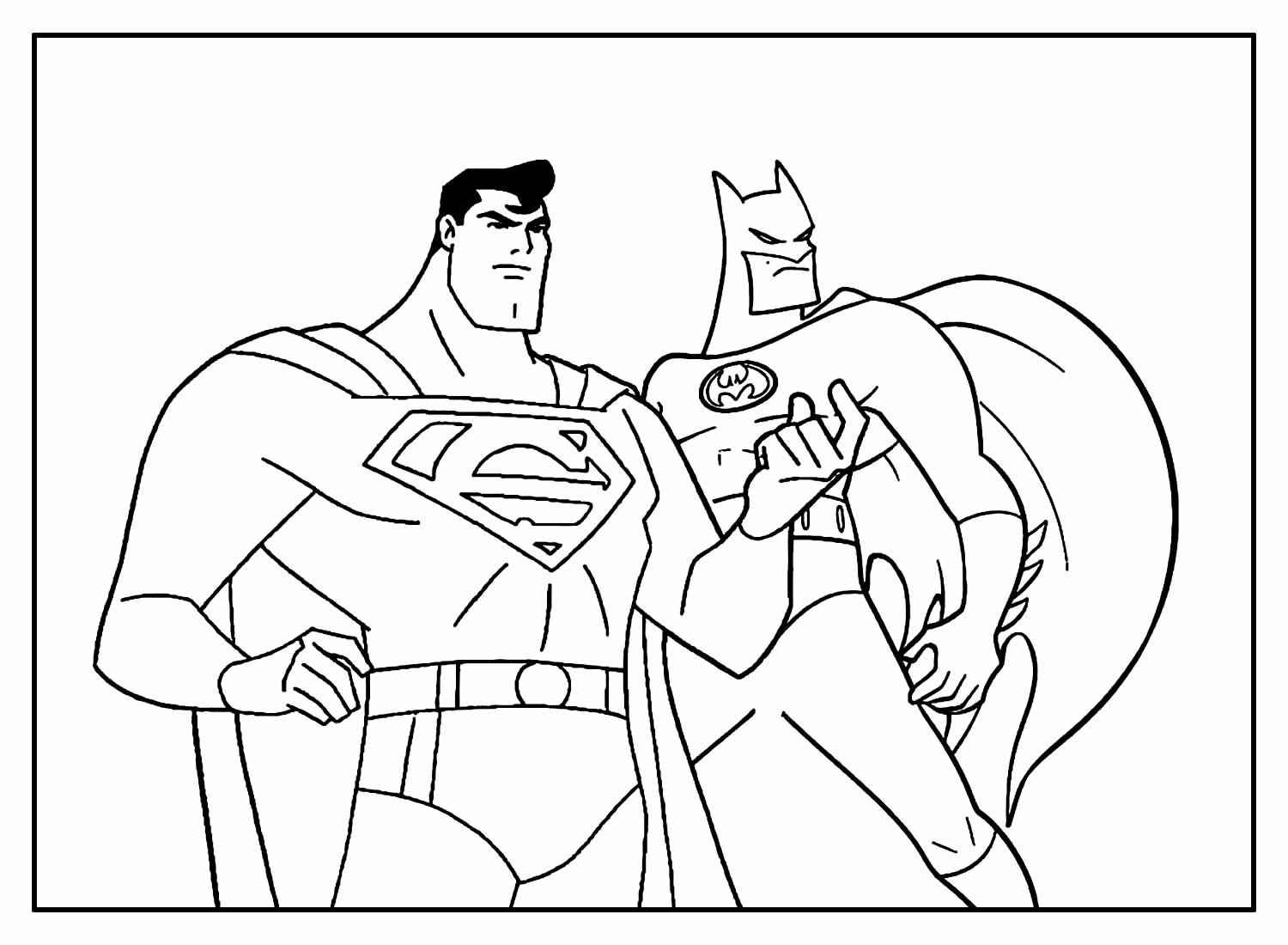 Desenho de Batman para imprimir