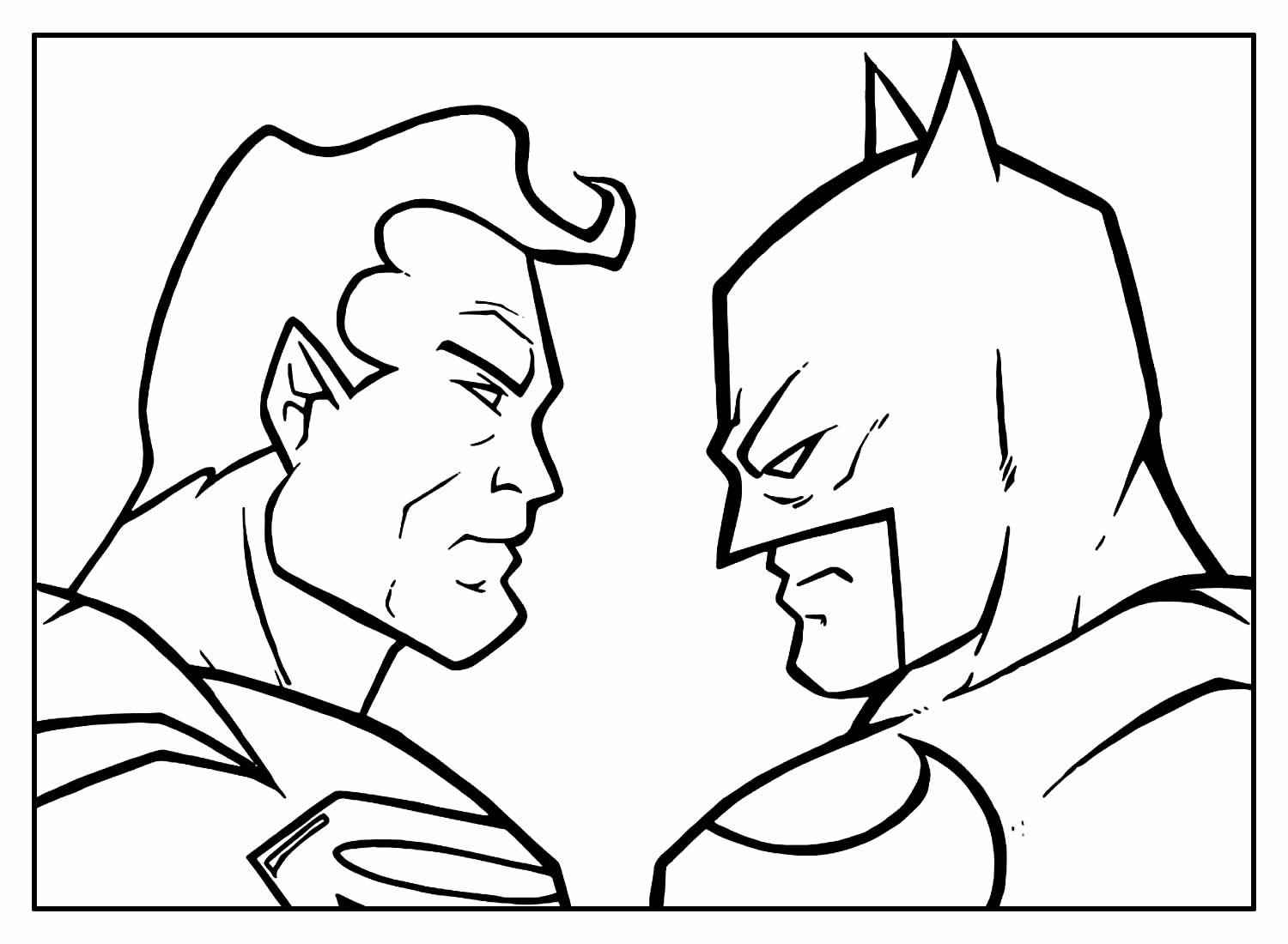 Desenho de Batman para imprimir
