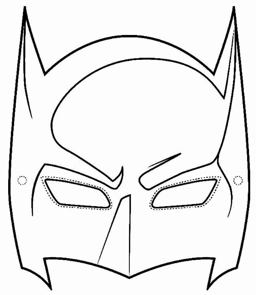 Desenho de Batman para imprimir