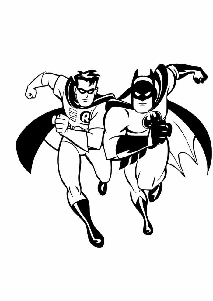 Desenho de Batman para imprimir
