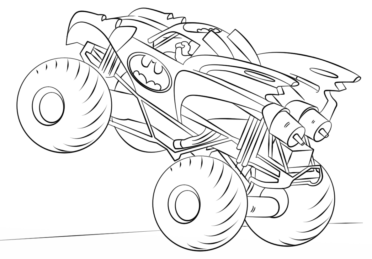Desenho de Batman para imprimir