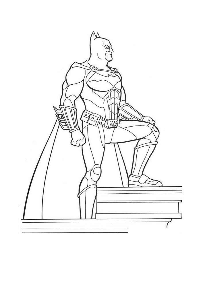 Desenho de Batman para imprimir