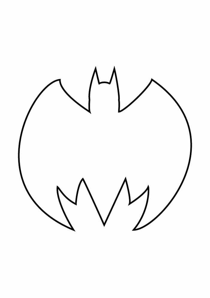 Desenho de Batman para imprimir