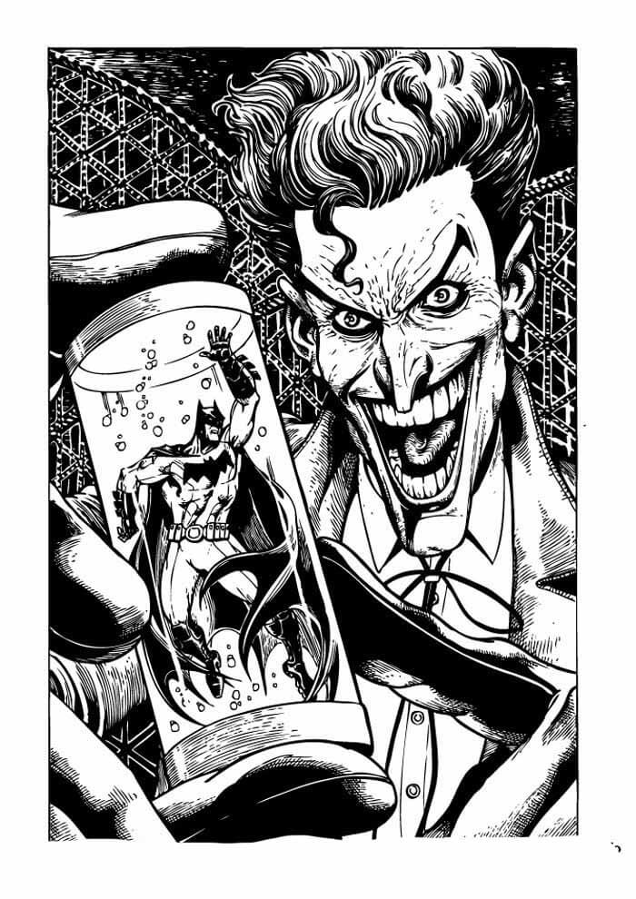 Desenho de Batman para imprimir