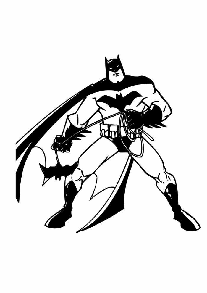 Desenho de Batman para imprimir