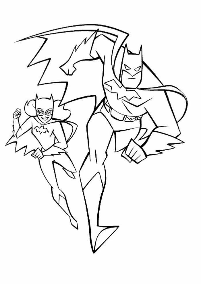 Desenho de Batman para imprimir