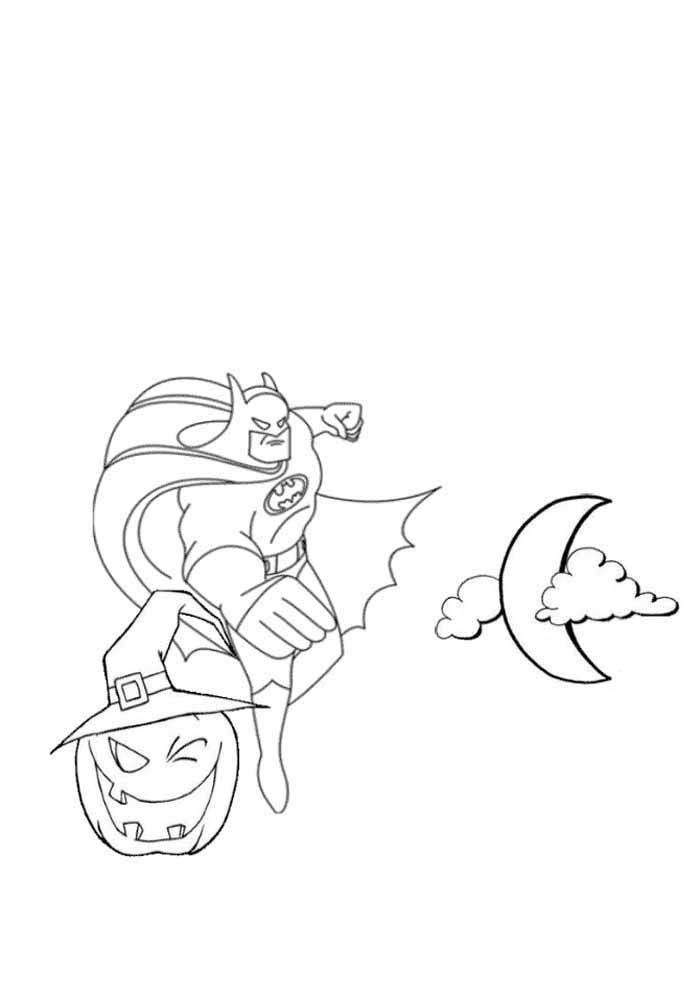 Desenho de Batman para imprimir