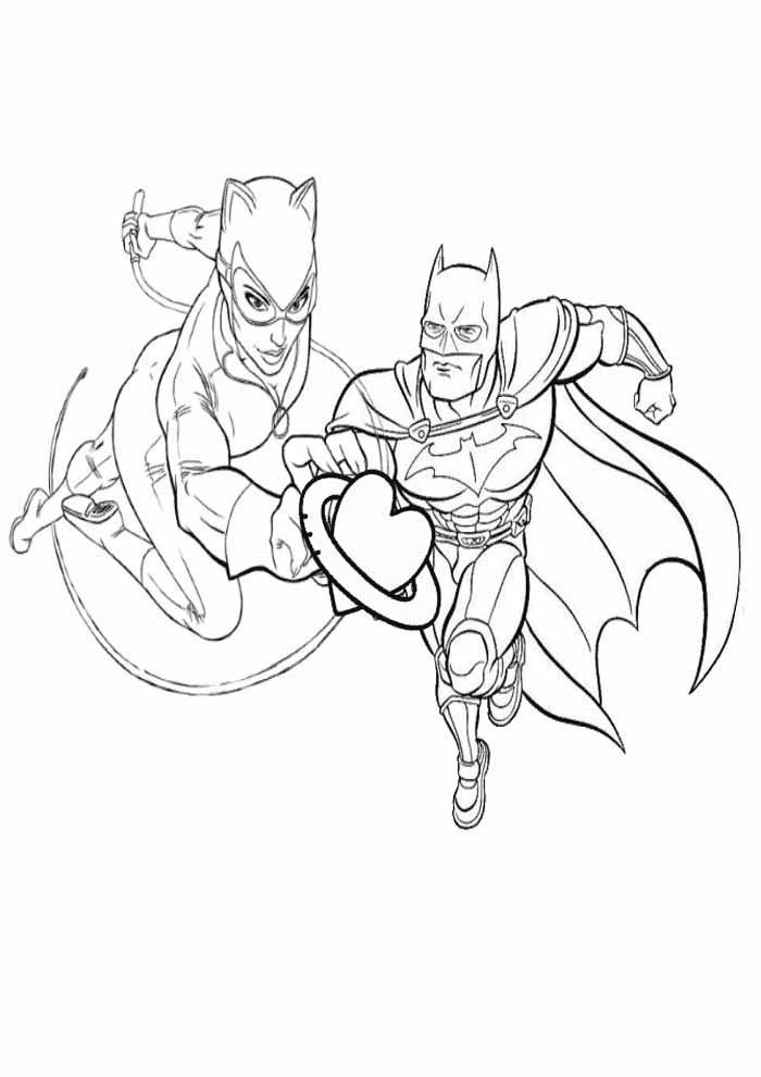 Desenho de Batman para imprimir
