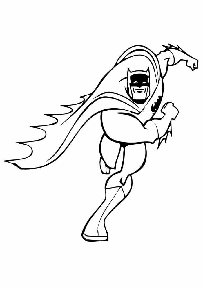 Desenho de Batman para imprimir