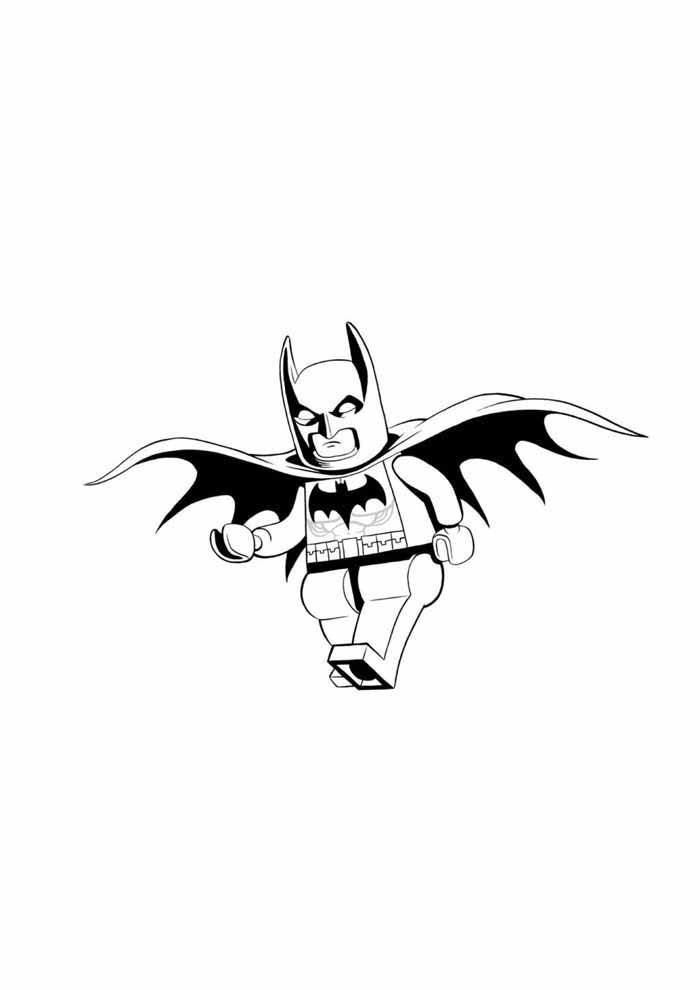 Desenho de Batman para imprimir