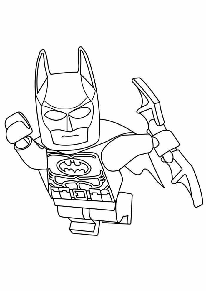 Desenho de Batman para imprimir