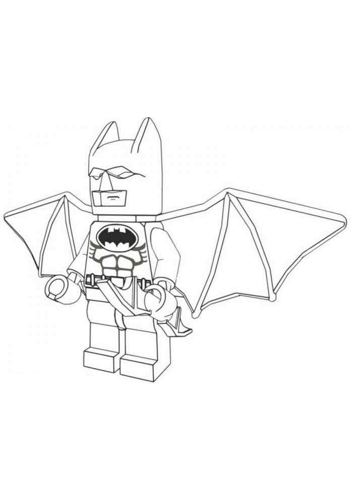 Desenho de Batman para imprimir