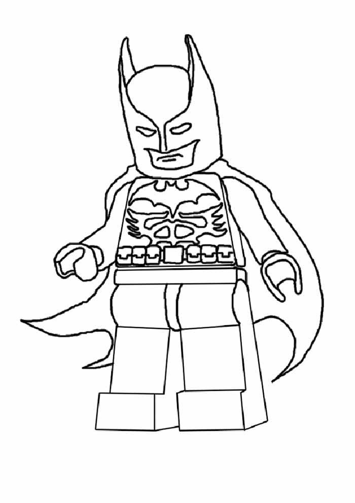 Desenho de Batman para imprimir