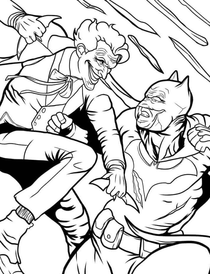 Desenho de Batman para imprimir